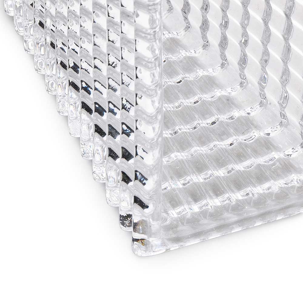 GA88002	 L5.1"W3.9"H9.1" - GLASS VASE