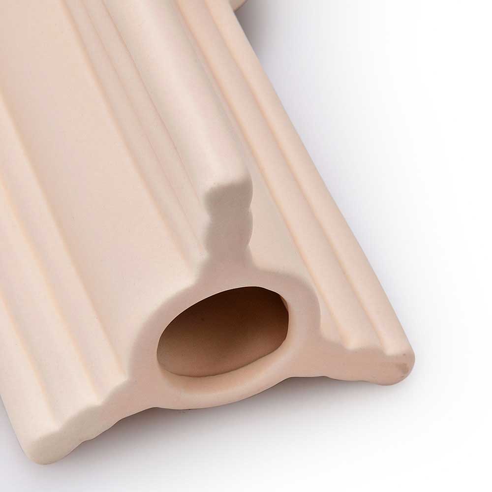 CA10022YE	 L5.2"W4.9"H10" - CERAMIC VASE