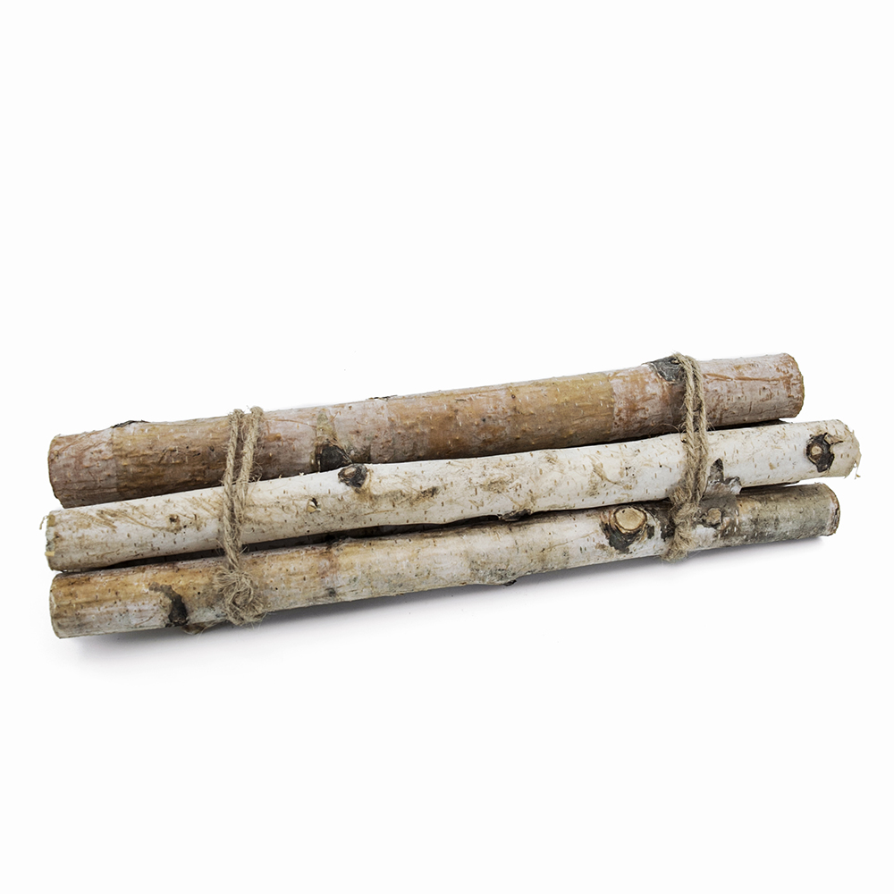 31346	 D1.1"H11.8" - DECORATIVE BIRCH POLES