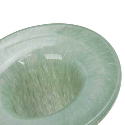 GA26044GR	 D4.7"H18.1" - GLASS BOTTLE WITH LID