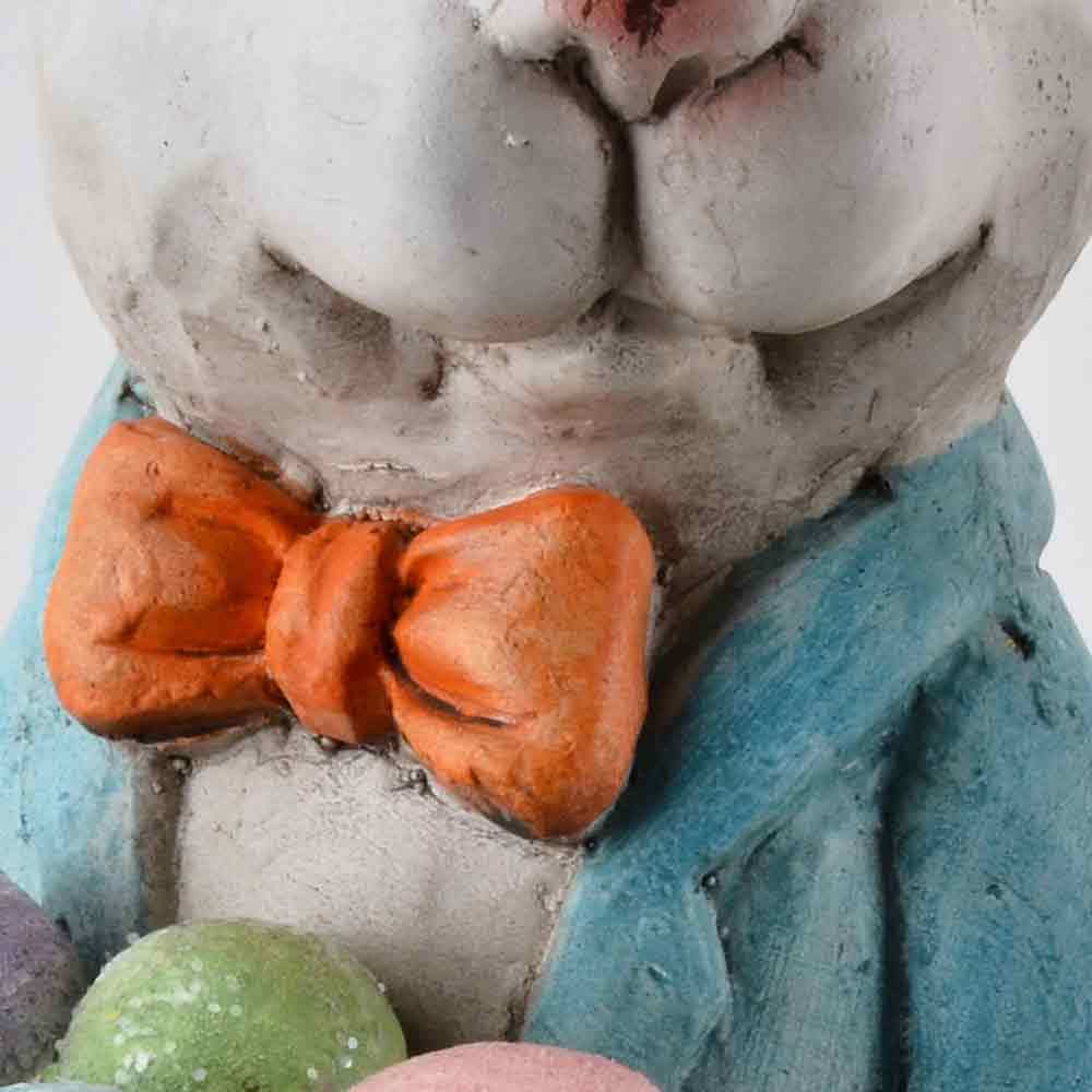 RE02001A2	 L9.1"W7.9H18.9" - EASTER RABBIT