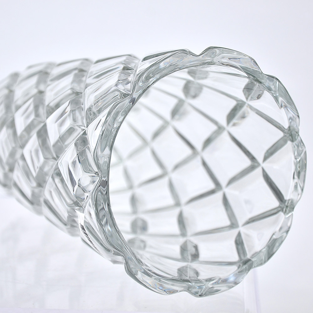 GA78043	 D6''H11''GLASS VASE