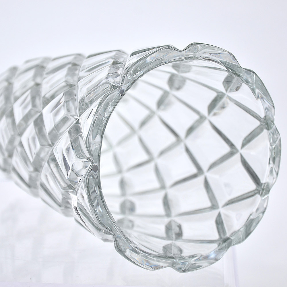 GA78043	 D6''H11''GLASS VASE