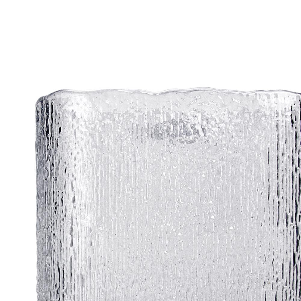 GA26029	 L4.3W2.4"H8.3" - GLASS VASE