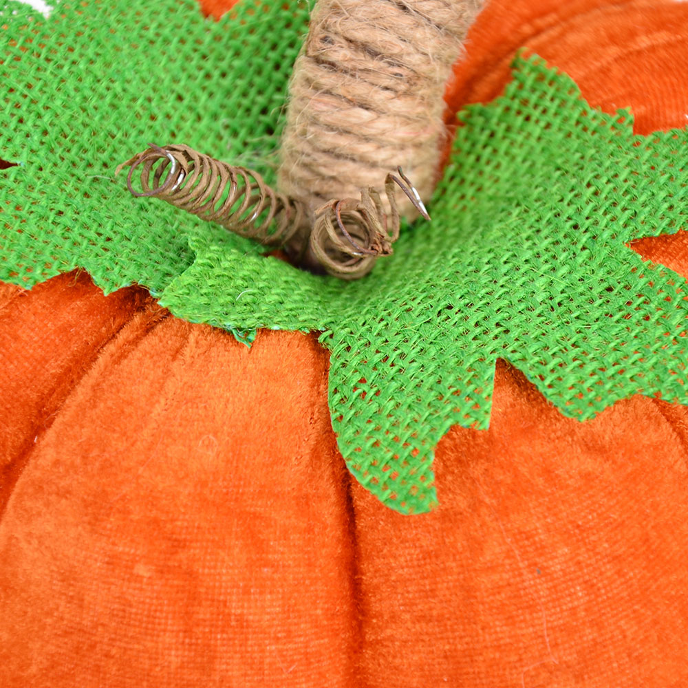 SF08015OR	 L9''W9''H8''FALL PUMPKIN