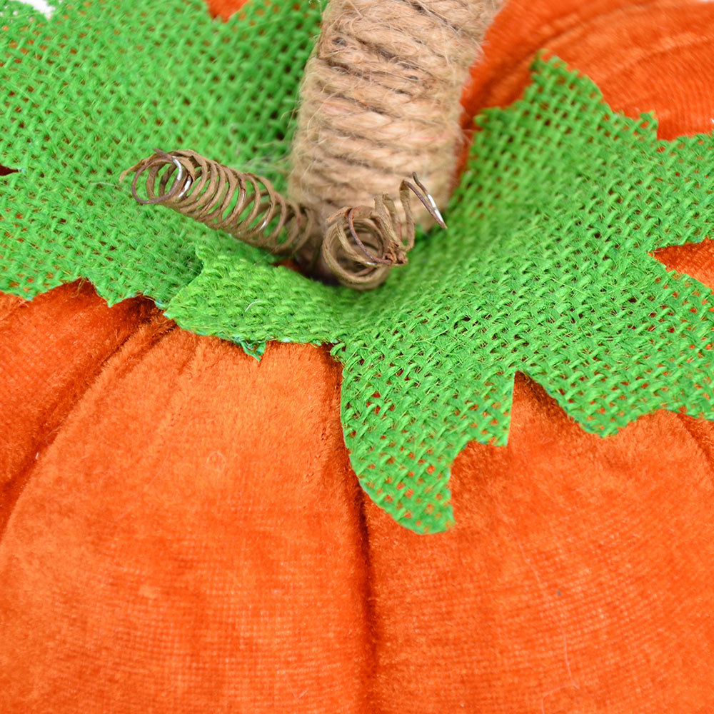 SF08015OR	 L9''W9''H8''FALL PUMPKIN