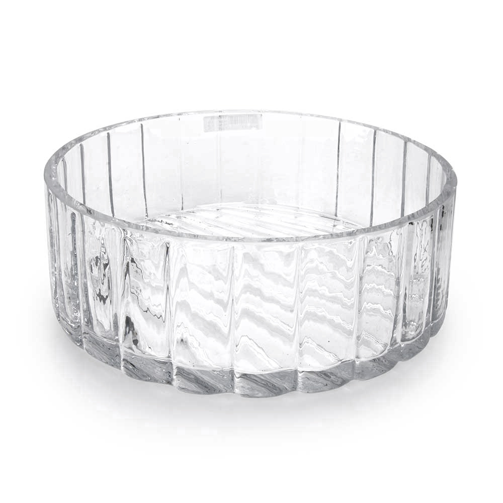 GA26093S3	 L5.9W4.3"H4.1" - GLASS VASE