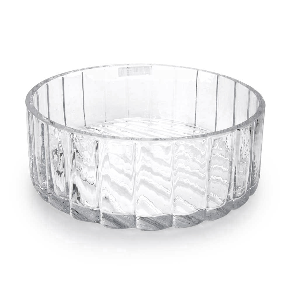 GA26093S3	 L5.9W4.3"H4.1" - GLASS VASE