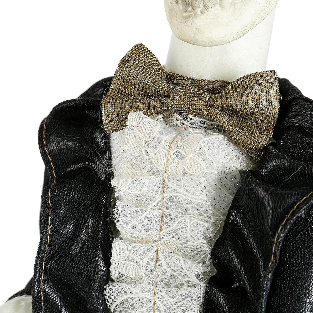 31849ASST	 *L5.5"W4.3"H23.6" - SKELETON BRIDE AND GROOM