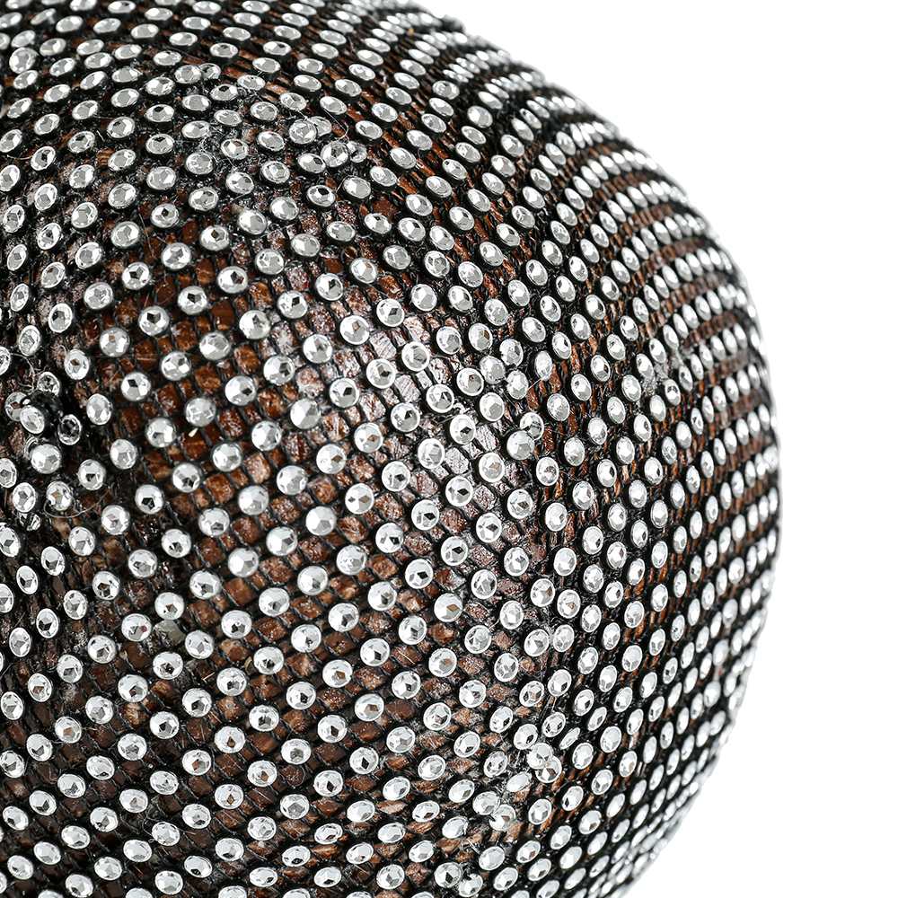 31783	 *L11"W9.1"H7.9" - SPARKLY FOAM SKULL