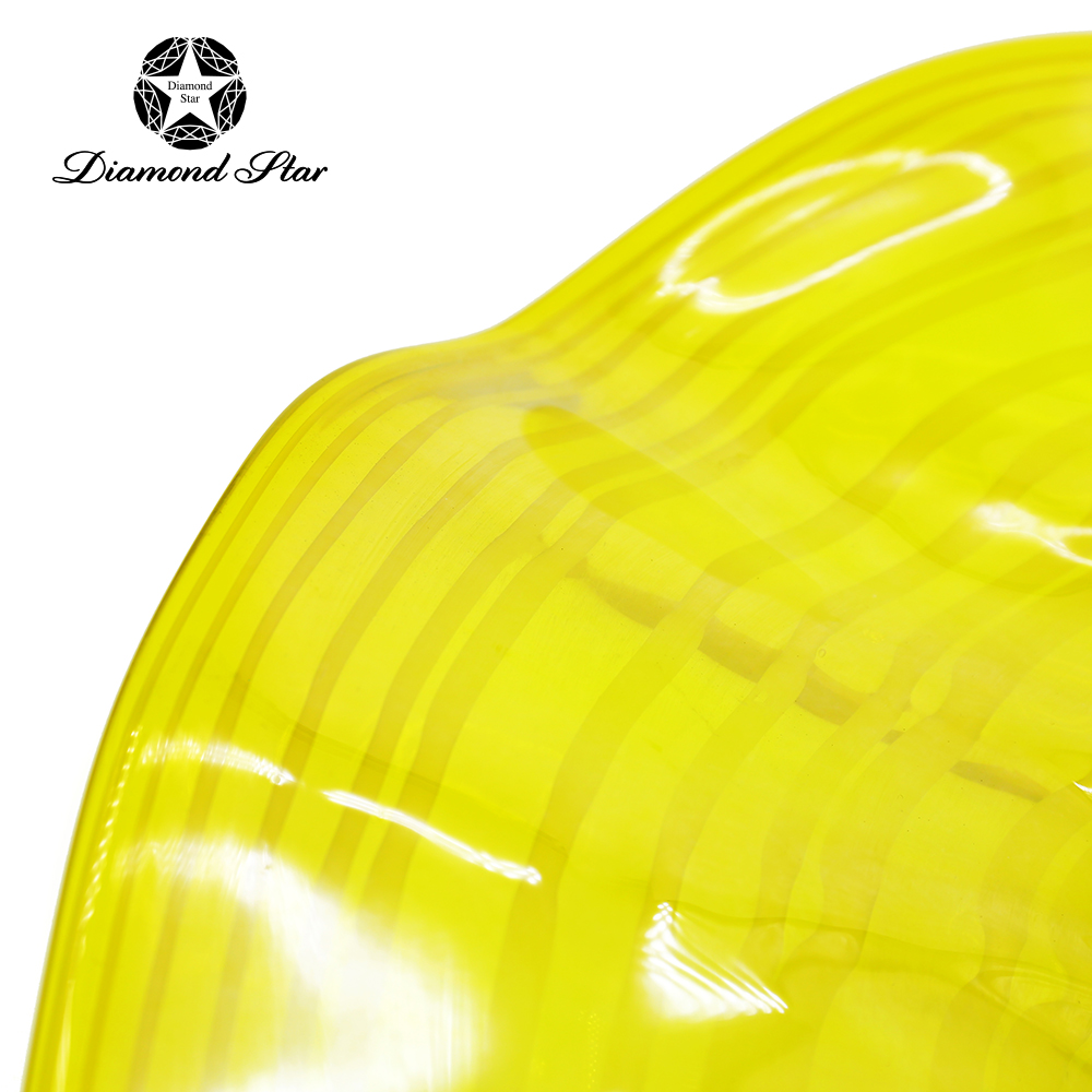 85594	 D20"H4" - ART GLASS WALL PLATE