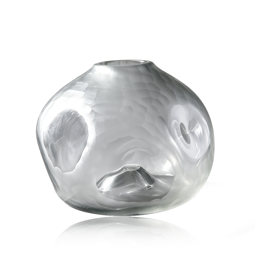 20090	 D9.1"H7.1" - GLASS VASE