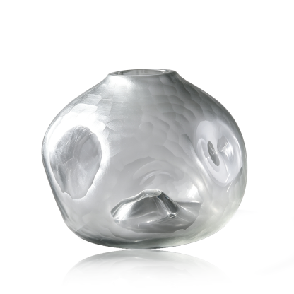 20090	 D9.1"H7.1" - GLASS VASE