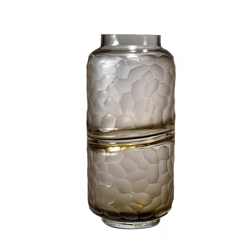 20104	 D5.5"H12.2" - GLASS VASE