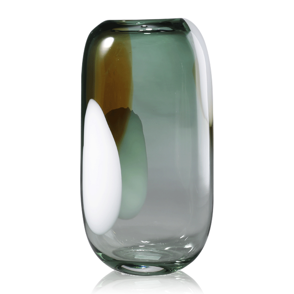 D6.7"H13.4" - GLASS VASE