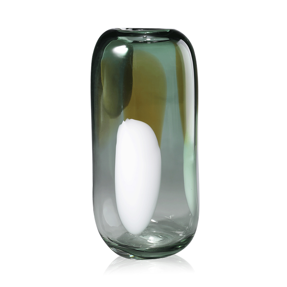 D6.7"H15.7" - GLASS VASE