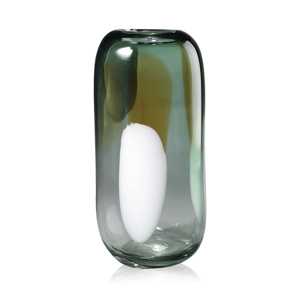 D6.7"H15.7" - GLASS VASE