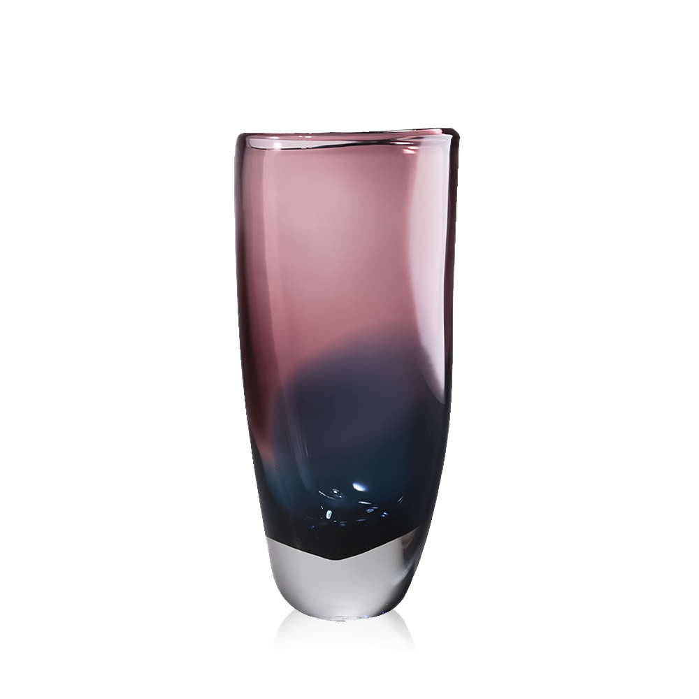 21249	 D5.51"H11.81" - GLASS VASE