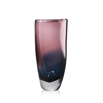 21249	 D5.51"H11.81" - GLASS VASE