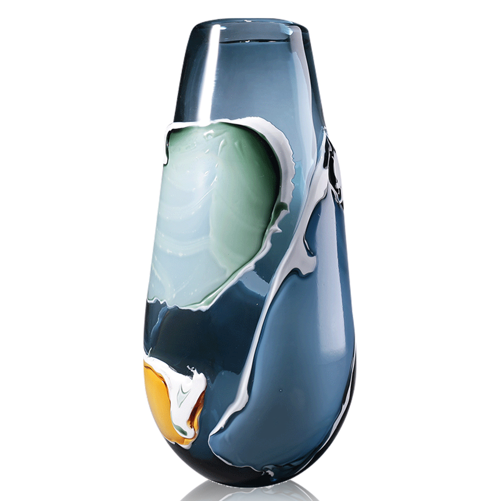 D7.1"H15.4" - GLASS VASE