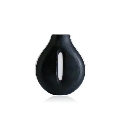 21508	 L8.7"W4.5"H10" - GLASS VASE