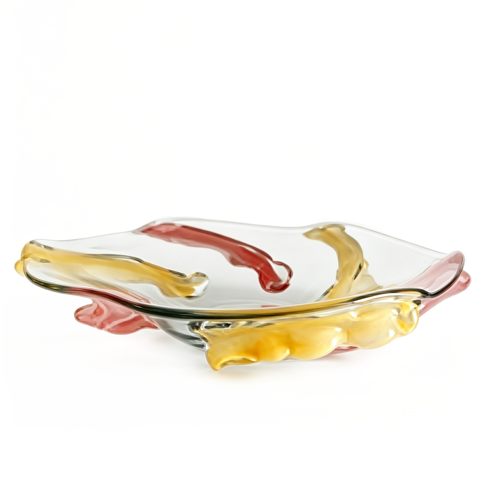 21552	 H3.5" D16.5"GLASSPLATE