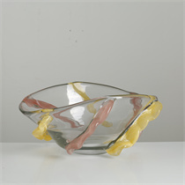 H6" D13"/7"GLASS PLATE