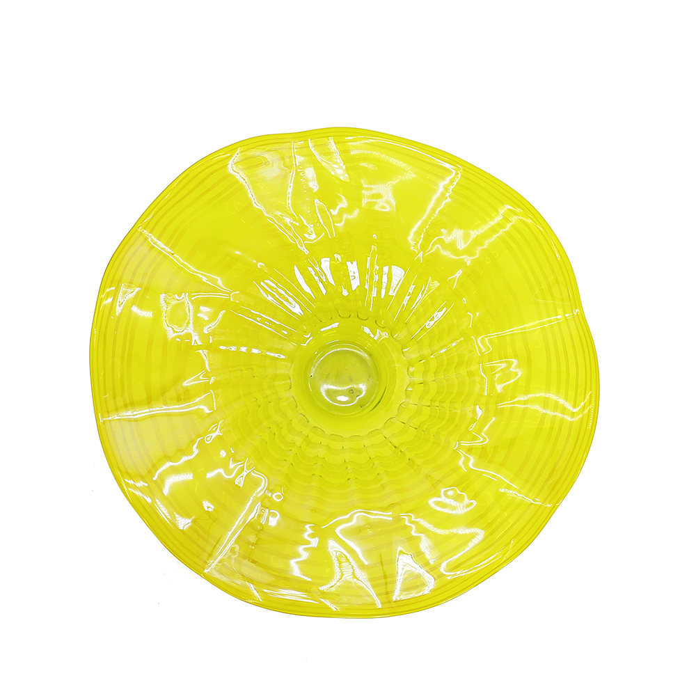 85594	 D20"H4" - ART GLASS WALL PLATE