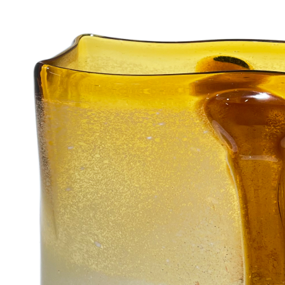22164	 L7.5"W3.5H6.3" - GLASS VASE