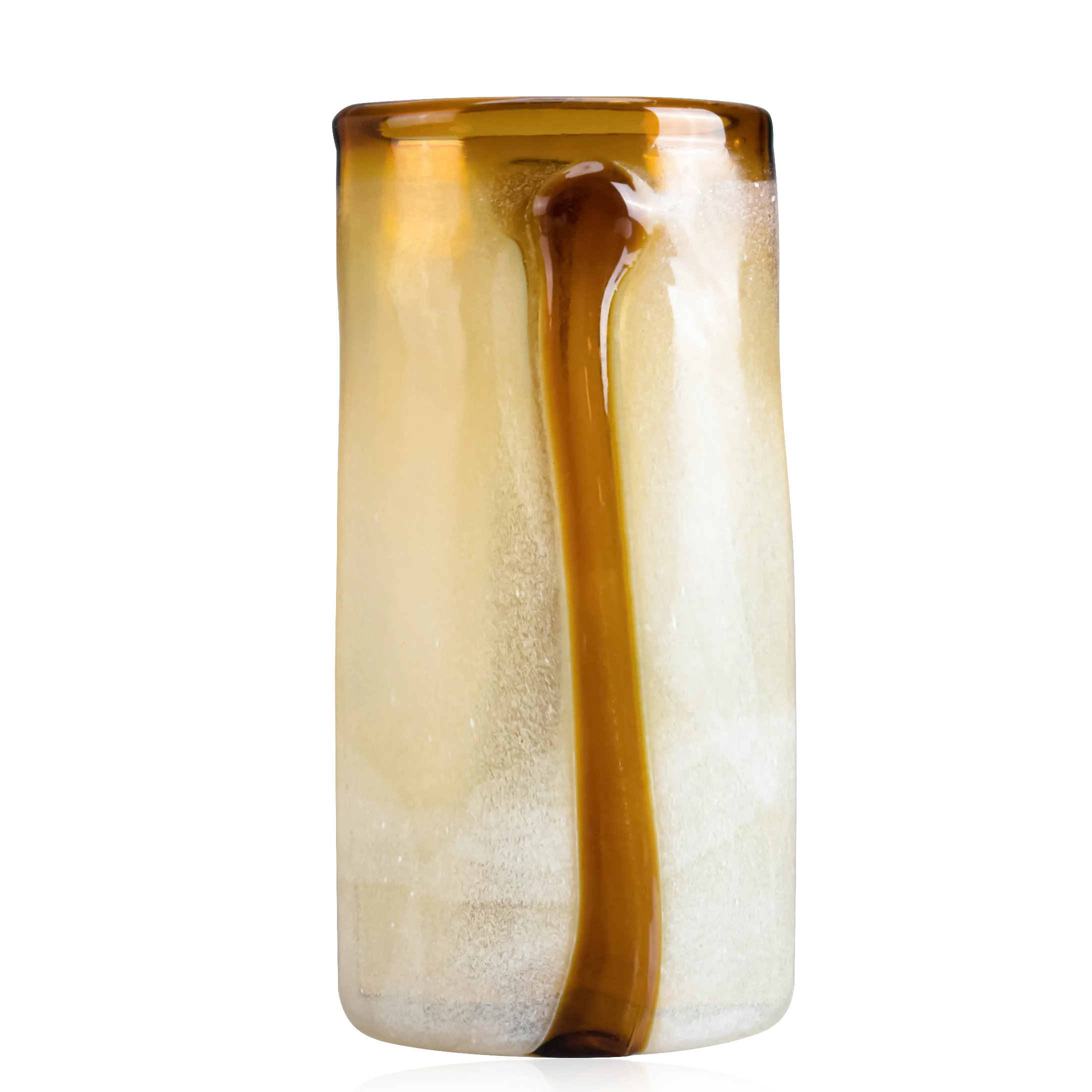 22166	 *L6.7"W4.3H13.8" - GLASS VASE