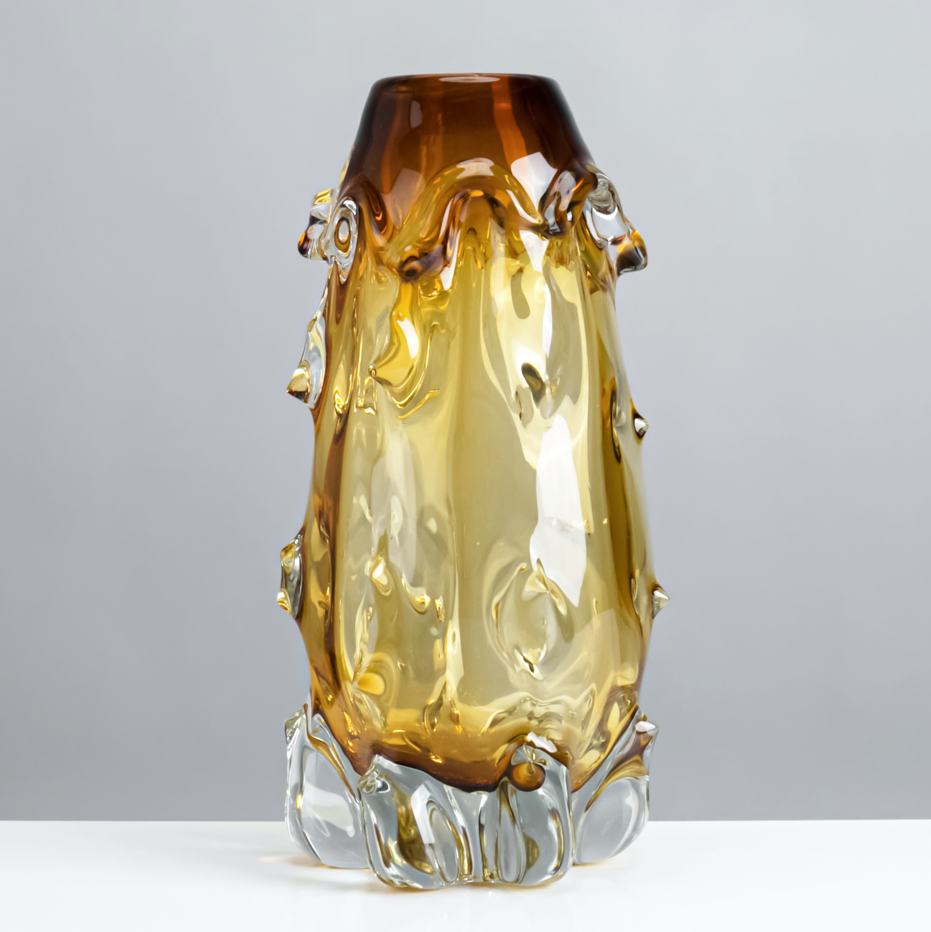 *D5.5"H9.8" - GLASS VASE