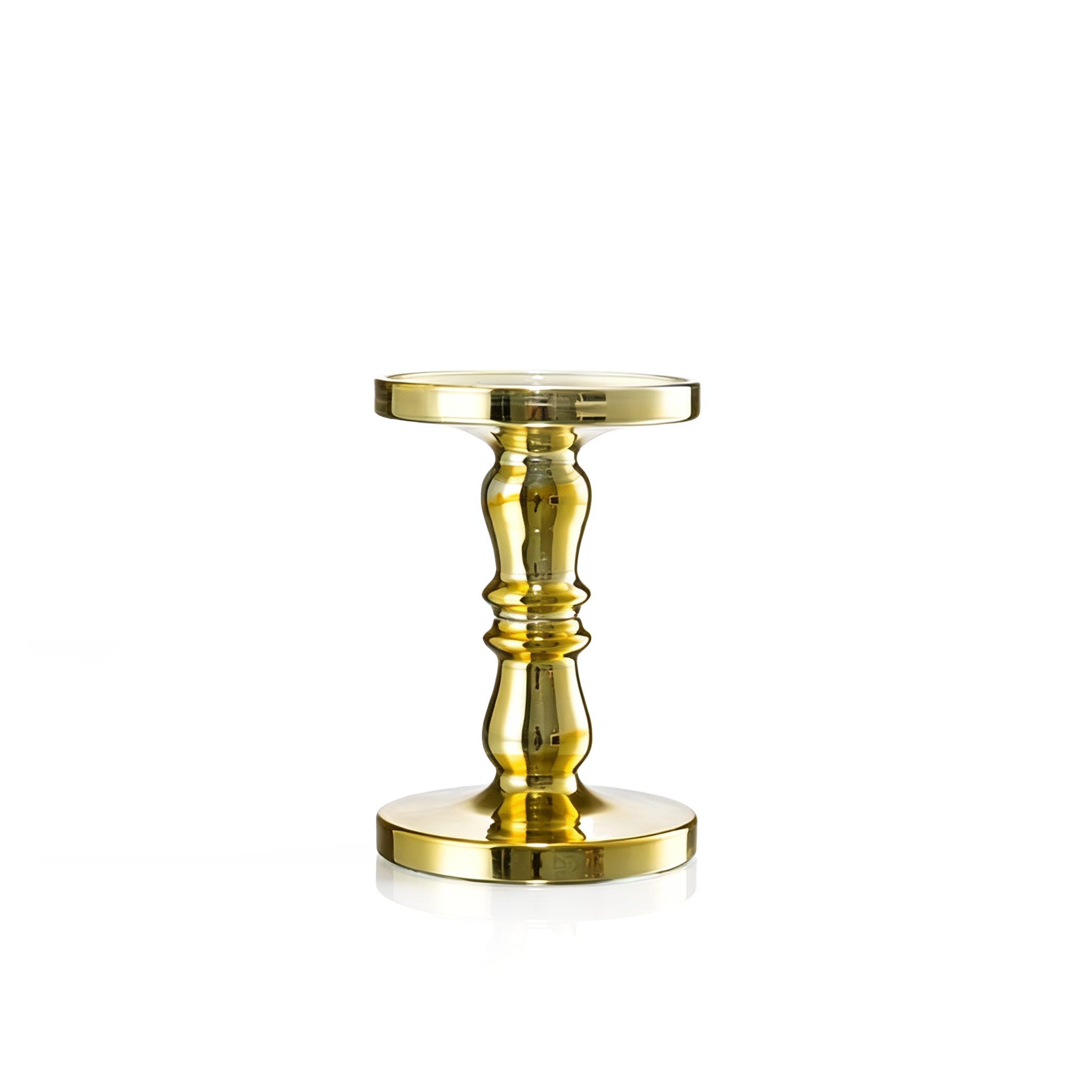 27053	 D5.1"H6.7" - GLASS CANDLESTICK