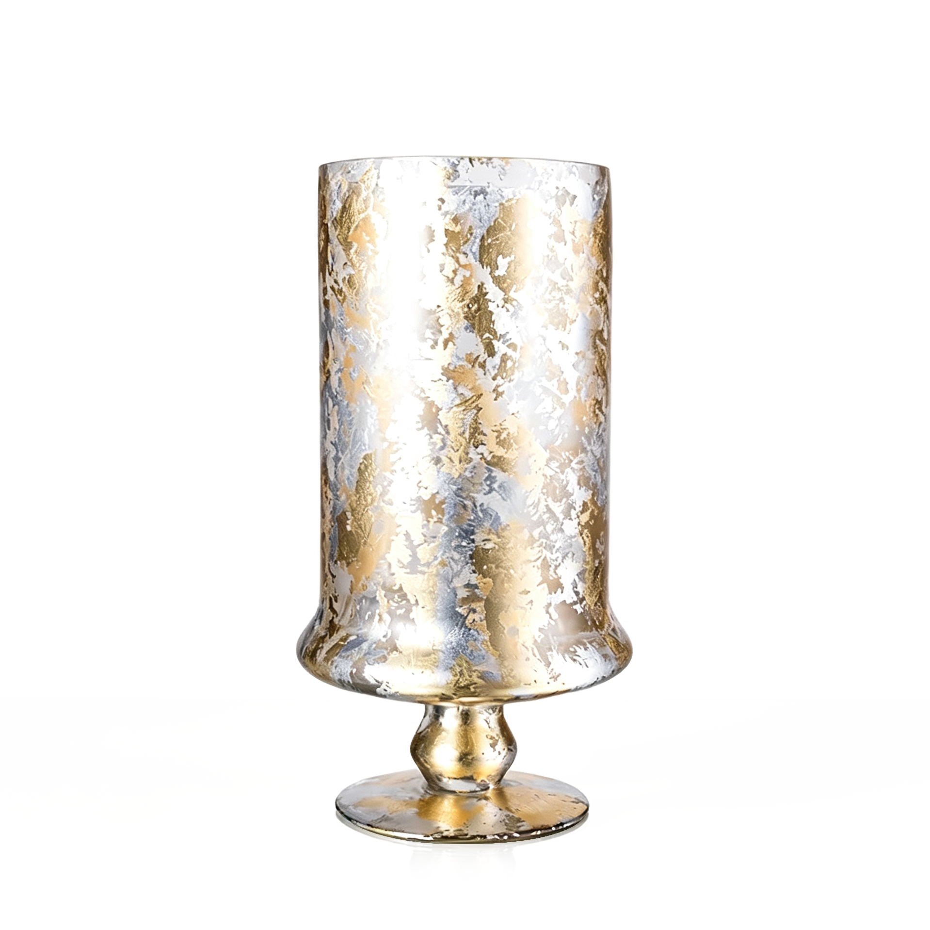 27074	 D7.3"H14.2" - DECORATIVE GLASS VASE