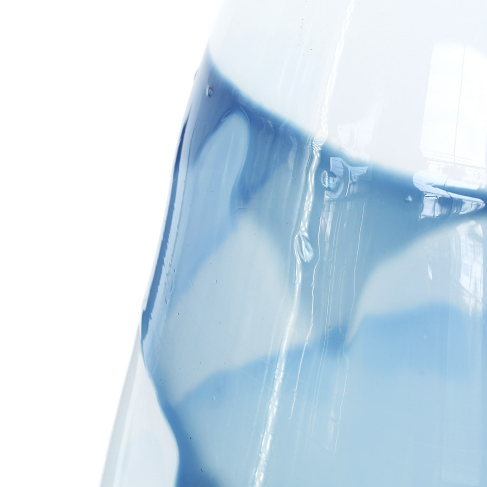 D8"H17.5" - GLASS VASE
