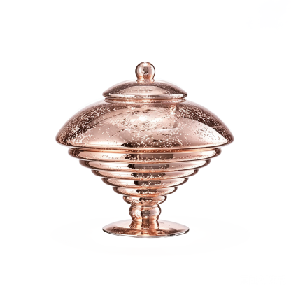 28004	 D9.4"D11"H10" - DECORATIVE GLASS JAR