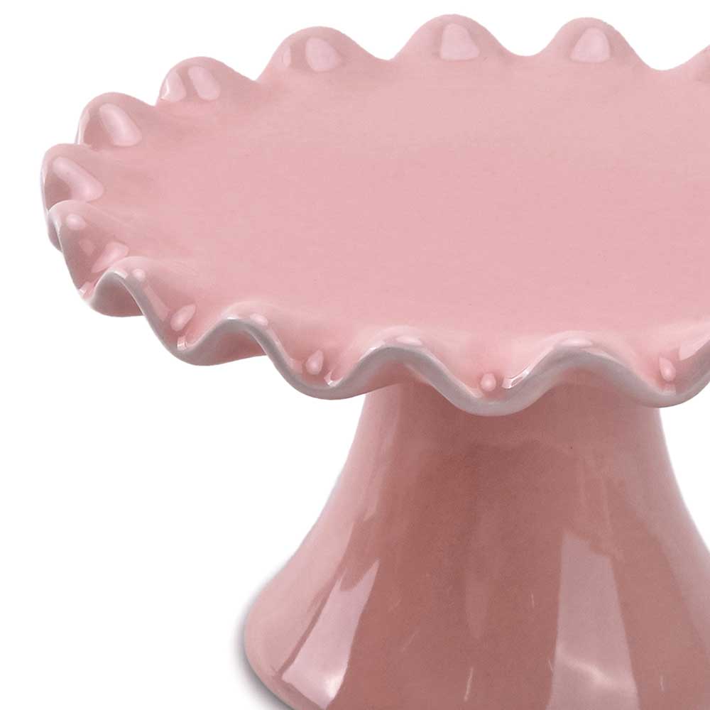 CE07031PK	 D5.4"H3.2" - EASTER CAKE PLATE