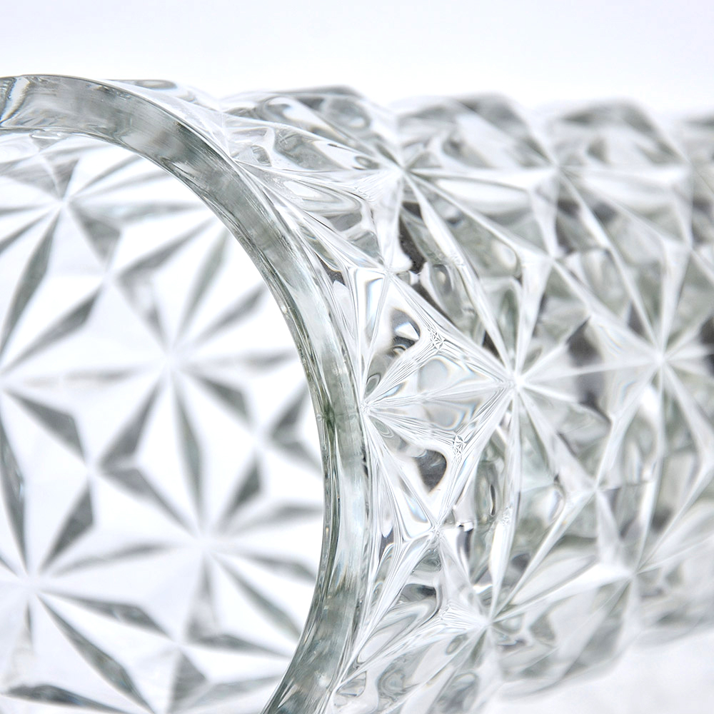 GA78044	 D6''H11''GLASS VASE