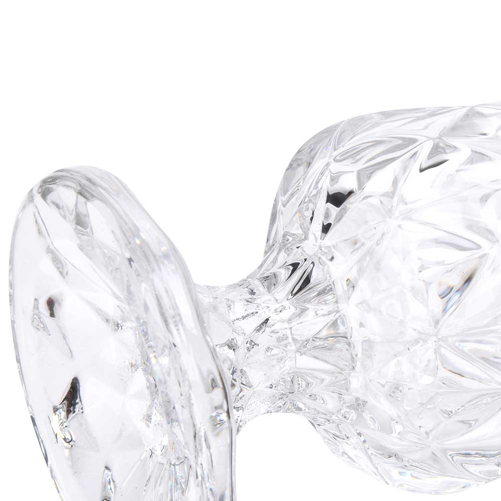 GA56002S3	 D4.3"H5.7" - ASSORTED DESIGNS GLASS VASES