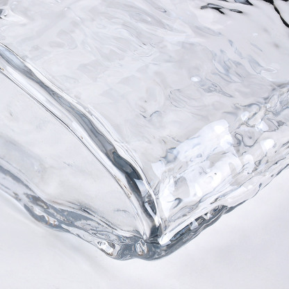 GA78015	 L12''W5''H10''GLASS VASE