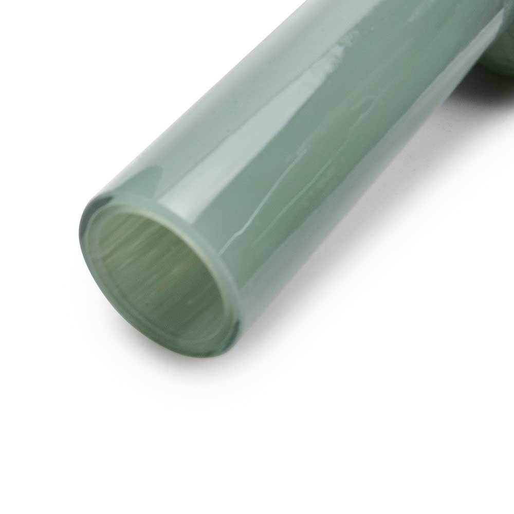 GA26044GR	 D4.7"H18.1" - GLASS BOTTLE WITH LID