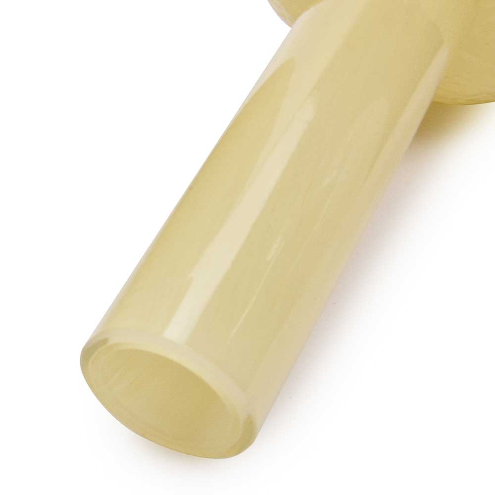 GA26041YE	 D4.7"H18.1" - GLASS BOTTLE WITH LID