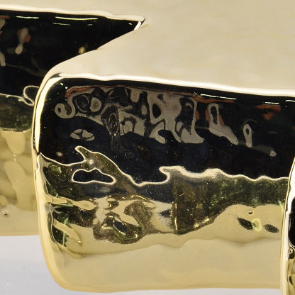 CC09009GD	 L9''W3''H10''CHRISTMAS TREE