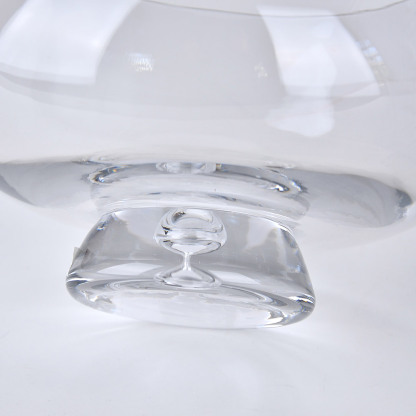 GA78008	 D10''H7''GLASS VASE