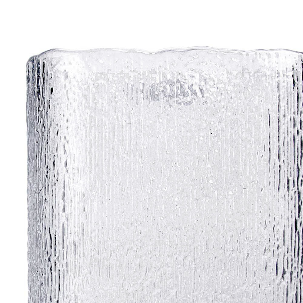 GA26002	 L7.9W3.1"H12.4" - GLASS VASE