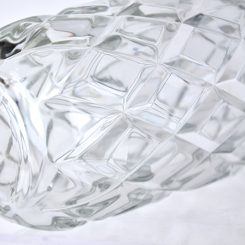 GA78043	 D6''H11''GLASS VASE