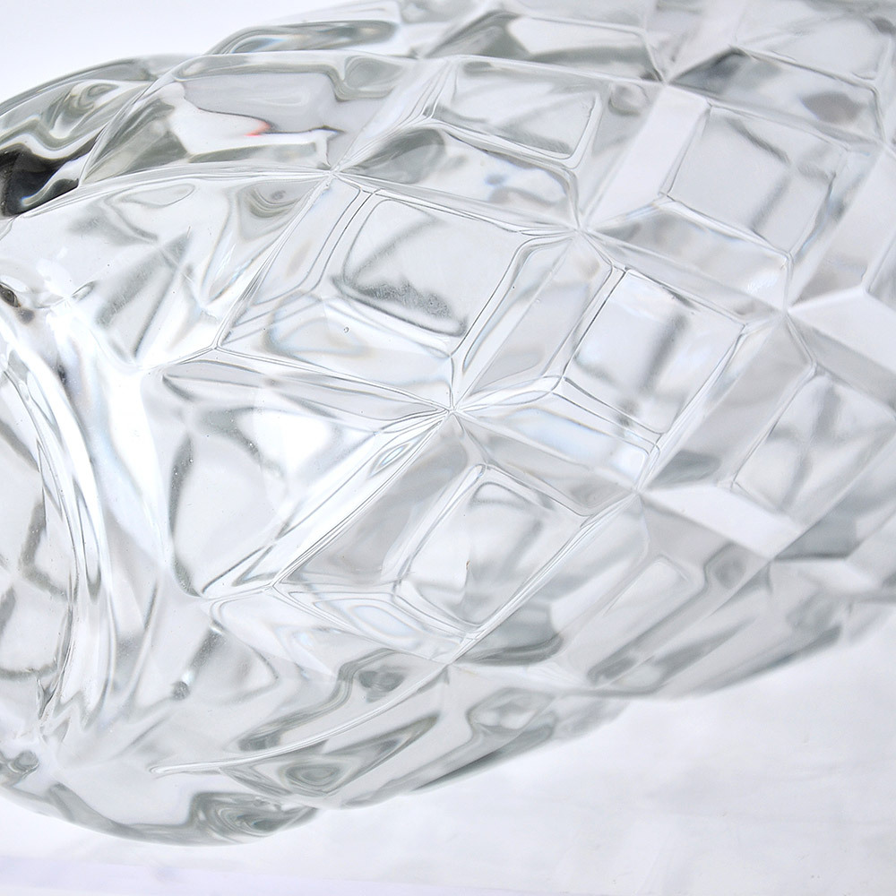 GA78043	 D6''H11''GLASS VASE