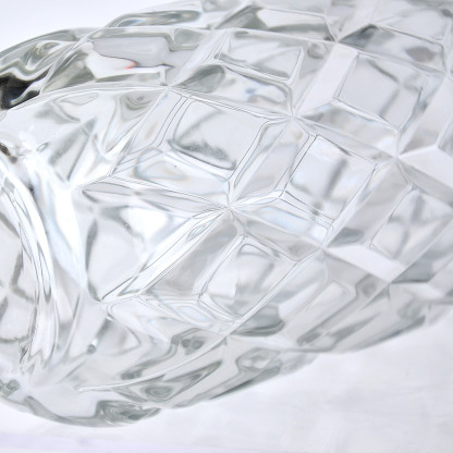 GA78043	 D6''H11''GLASS VASE