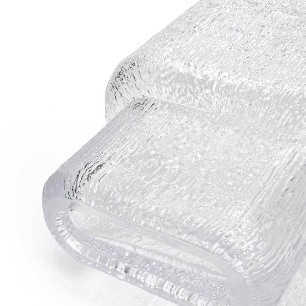 GA26029	 L4.3W2.4"H8.3" - GLASS VASE