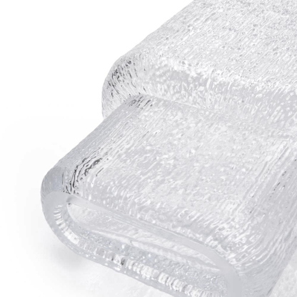GA26029	 L4.3W2.4"H8.3" - GLASS VASE