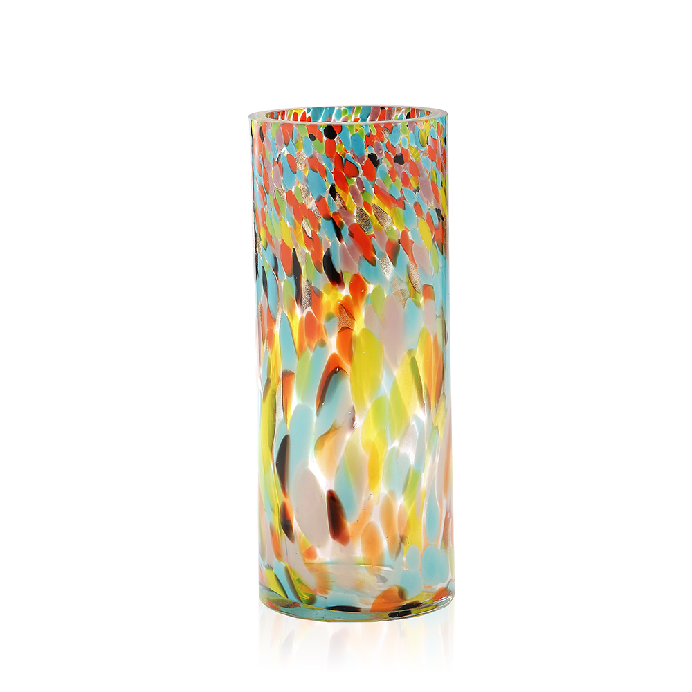 39467ASST	 D4.7"H11.8" - ASSORTED GLASS VASES